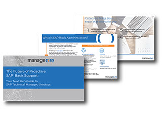 Proactive SAP Basis Support Managecore Ebook