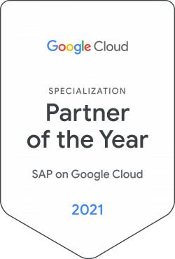 Partner of the year badge